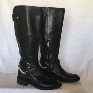 Enzo Angiolini tall black riding boots